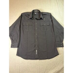 5.11 Tactical Series Long Sleeve Work Shirt Black XL Button Up Uniform Duty